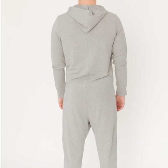 BNWT Smash & Tess Long Sleeve Bro / Chill Romper in Slay Grey - Picture 2 of 4